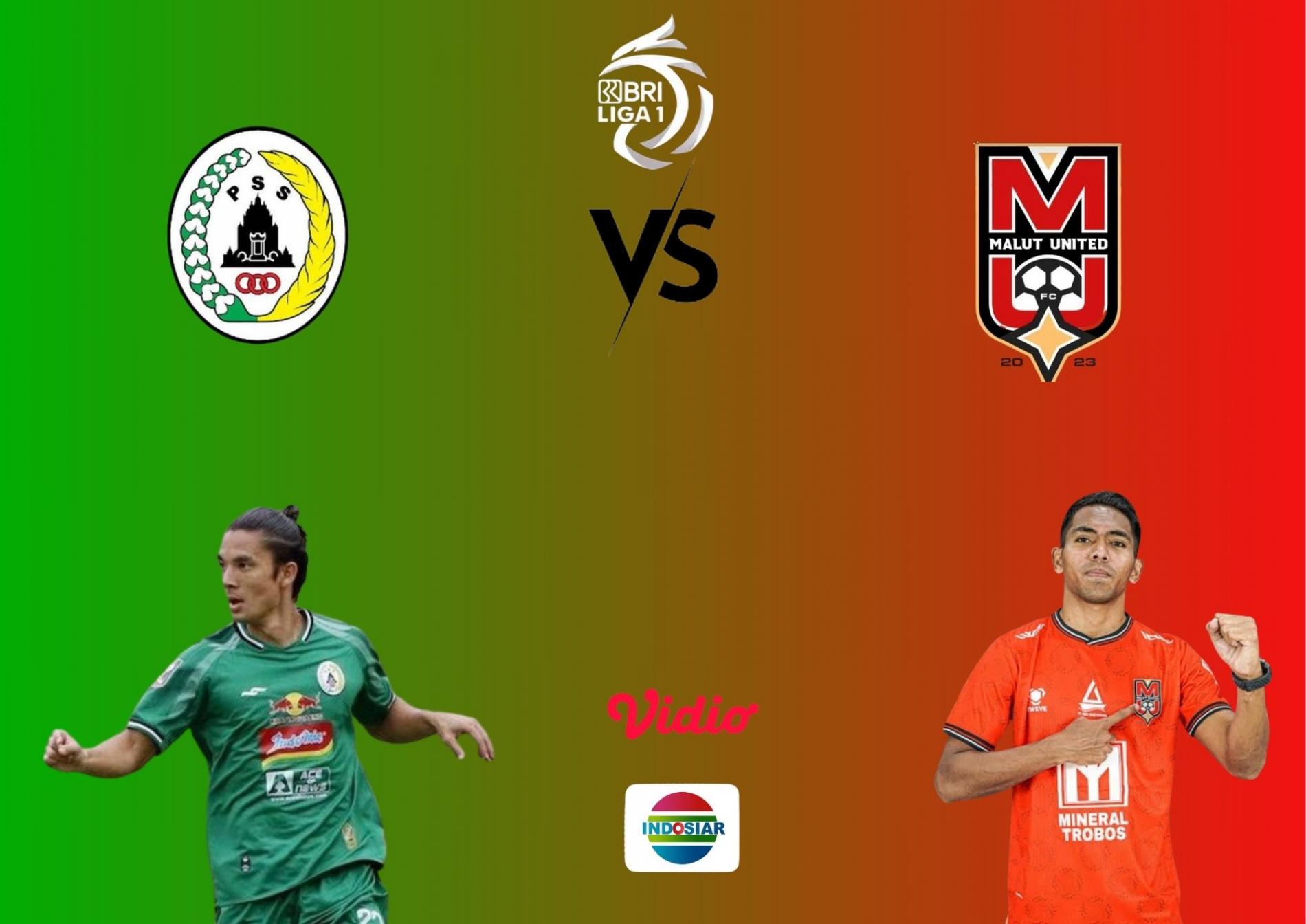 Prediksi Susunan pemain dan Live Streaming BRI Liga 1 : PSS Sleman vs Malut United