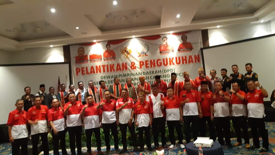 DPD dan DPC PWRI Se-provinsi Lampung Periode 2024-2027 di Lantik