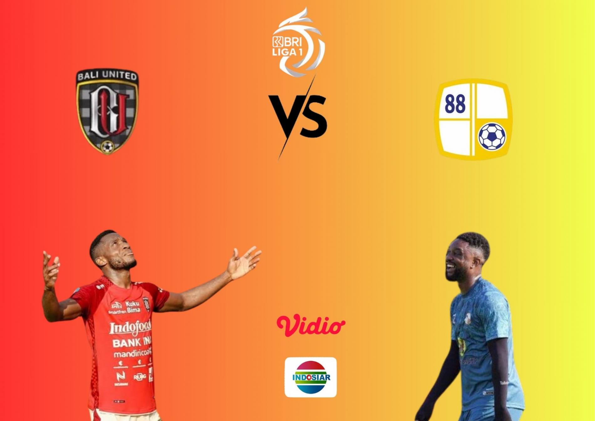 Sedang Berlangsung, Live Streaming BRI Liga 1 : Bali United vs Barito Putera