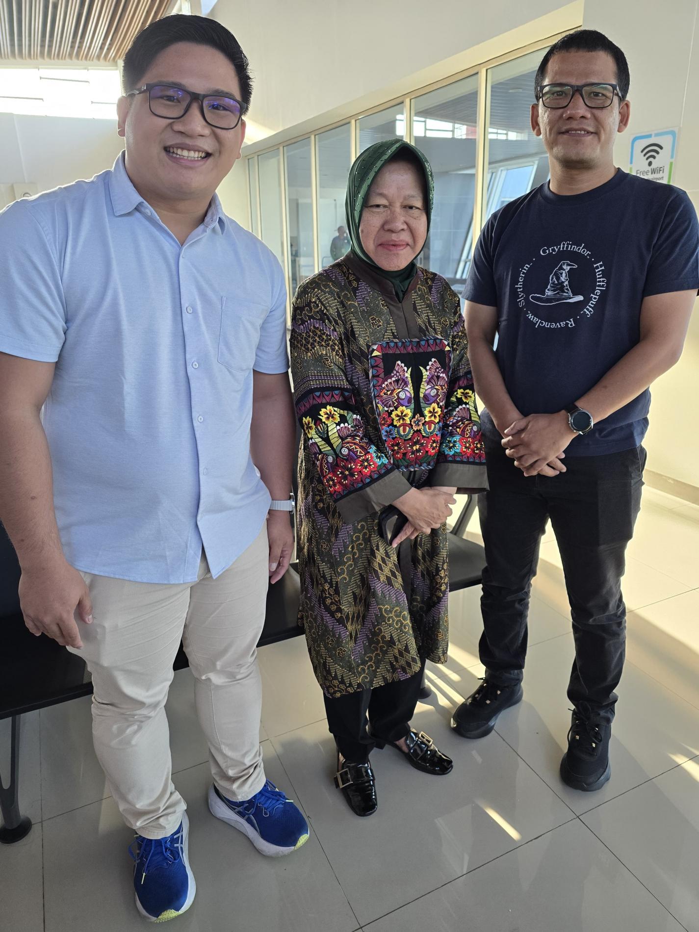 Ketua Gapeksindo Kota Medan Steve Excel Aditya Korua Tobing, bersama Donny Butar-Butar selaku team S