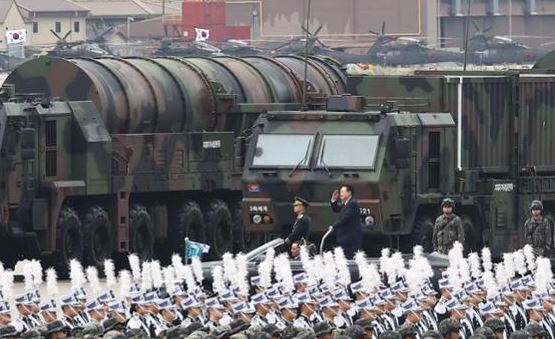 Korsel Pamerkan Rudal Monster Hyunmoo-5 untuk Pertama Kalinya, Mampu Hancurkan Bunker di Korut