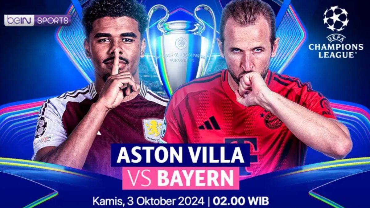 Live  Streaming Liga Champions: Aston Villa vs Bayern Munchen, Die Roten Tak Mungkin Pesta Gol Lagi !
