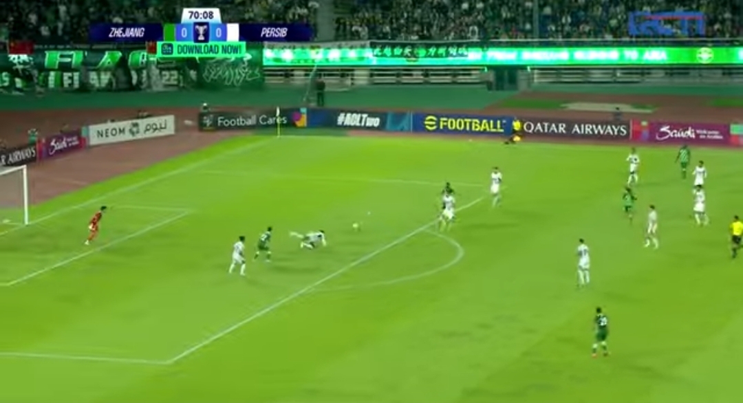 Ada Sedikit Blunder di Lini Belakang, Persib kalah dengan Skor 1-0 lawan Zhejiang