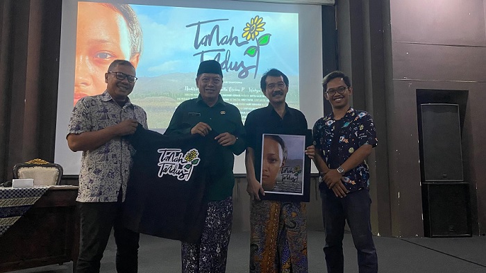Rilis Film Tanah Tandus, Kominfo Rembang Perkuat  Dukungan Program Gaspol 12