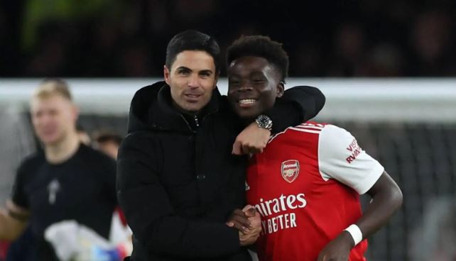 Liga Inggris 2024: Mikel Arteta Puji Bukayo Saka sebagai Pemain Luar Biasa