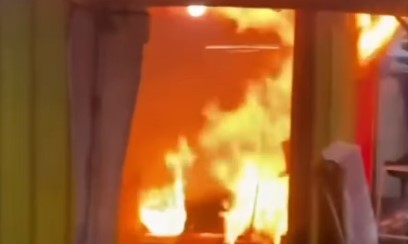 Viral, Video Outlet Kebab Ludes Terbakar, Berawal dari Kebocoran Gas