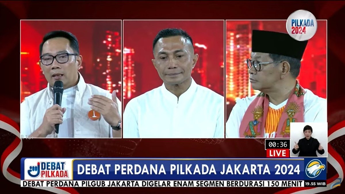 Strategi Tiga Paslon Cagub dan Cawagub Jakarta Atasi Kemacetan, River Way Hingga MRT dan LRT Gratis !