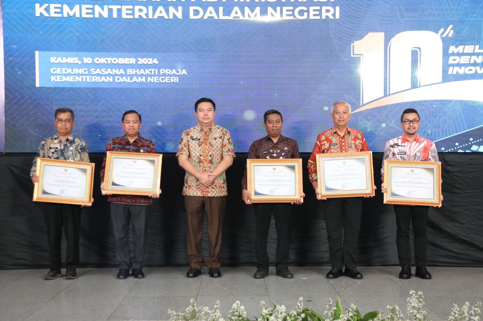 Rayakan 10 Tahun ULA Kemendagri, Plt. Sekjen Ingatkan Pentingnya Meningkatkan Kualitas Pelayanan Publik