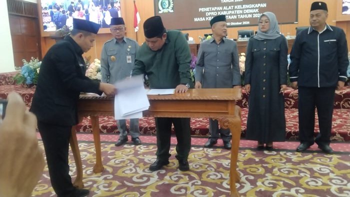 Alat Kelengkapan DPRD Kabupaten Demak 2024-2029 Ditetapkan
