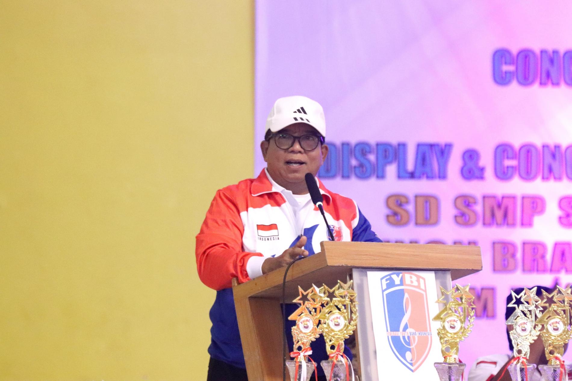 Pj Gubernur Lampung Buka Kejuaraan Gubernur Cup VIP Marching Band Competition 2024, Dorong Pengembangan Bakat Muda