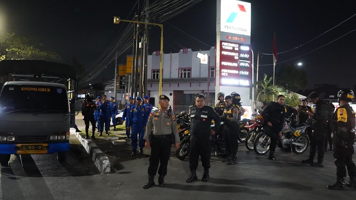 Polrestabes Semarang Kembali Gelar Patroli Skala Besar untuk Tertibkan Balap Liar