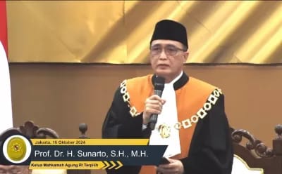 Pemilihan Ketua Mahkamah Agung RI: Prof. Dr. Sunarto Terpilih Secara Aklamasi
