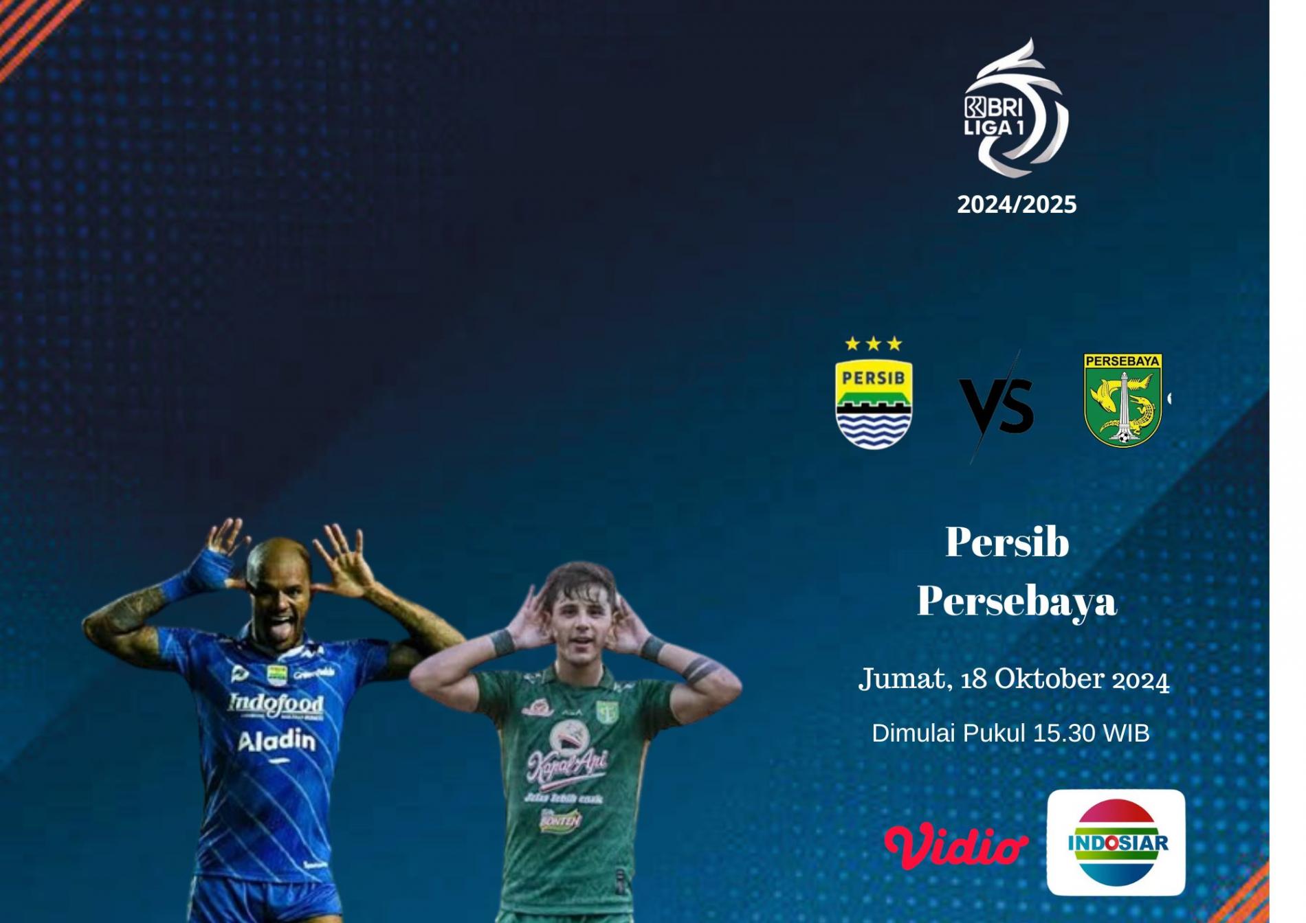 Live Streaming BRI Liga 1 2024-2025 Super Bigmatch : Persib vs Persebaya, Sedang Berlangsung! 