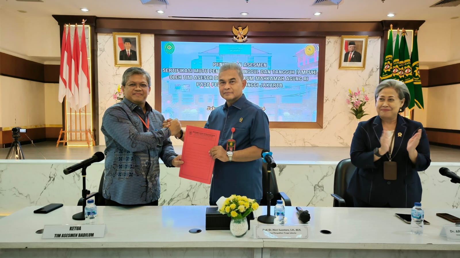 Pastikan Mutu Sesuai Standar, Ditjen Badilum Laksanakan Asesmen AMPUH pada Pengadilan Tinggi DKI Jakarta