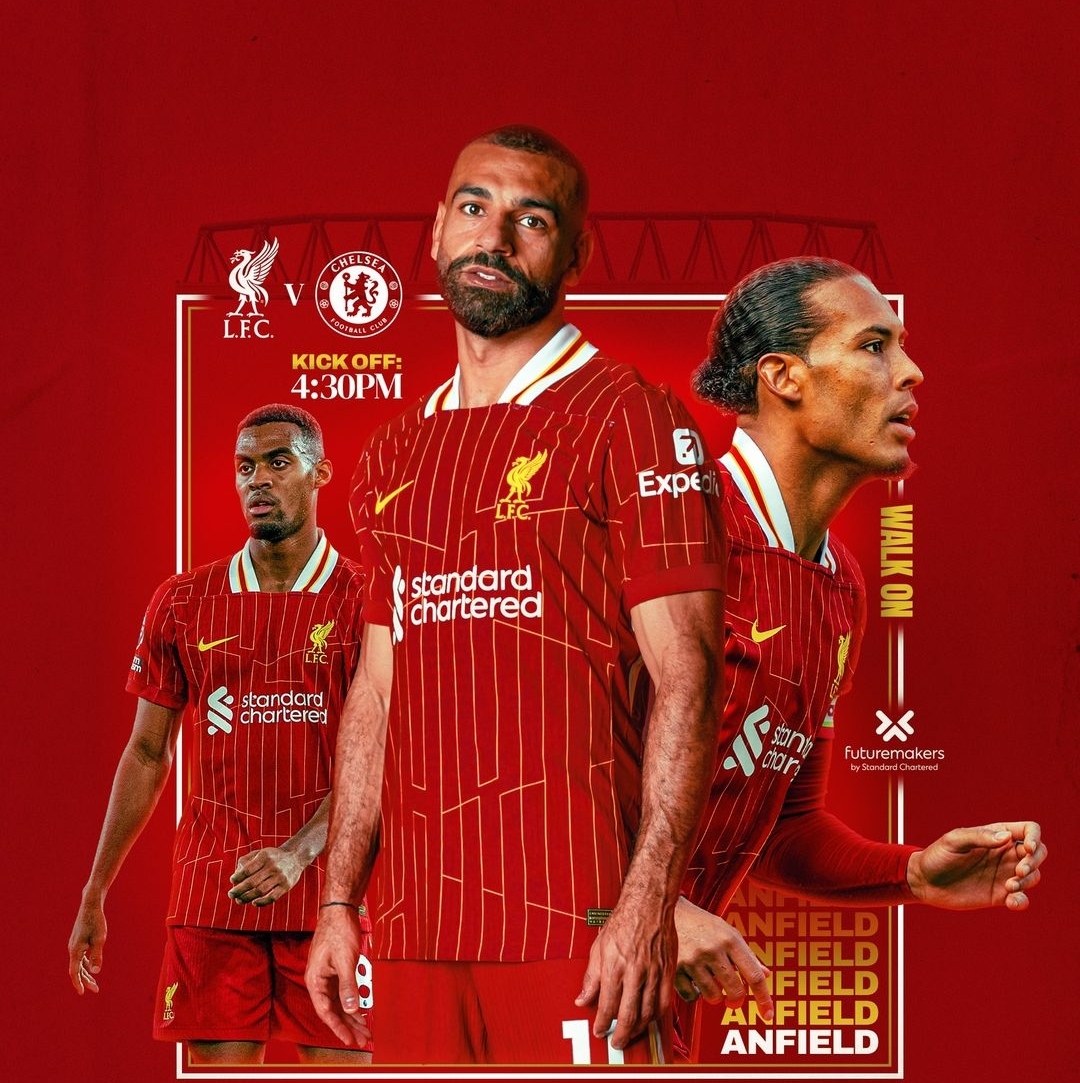 Live Streaming Premier League 2024-2025 : Liverpool vs Chelsea, Dimulai pukul 22.30 WIB