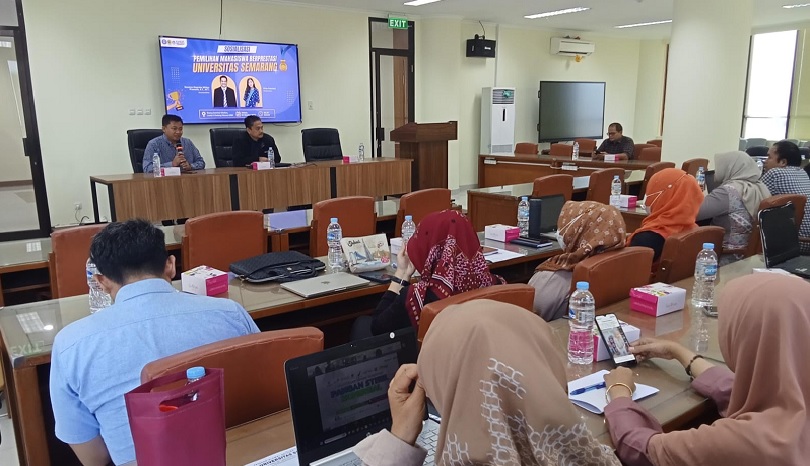Hadirkan Juri Nasional, USM Gelar Sosialisasi Pemilihan Mahasiswa Berprestasi