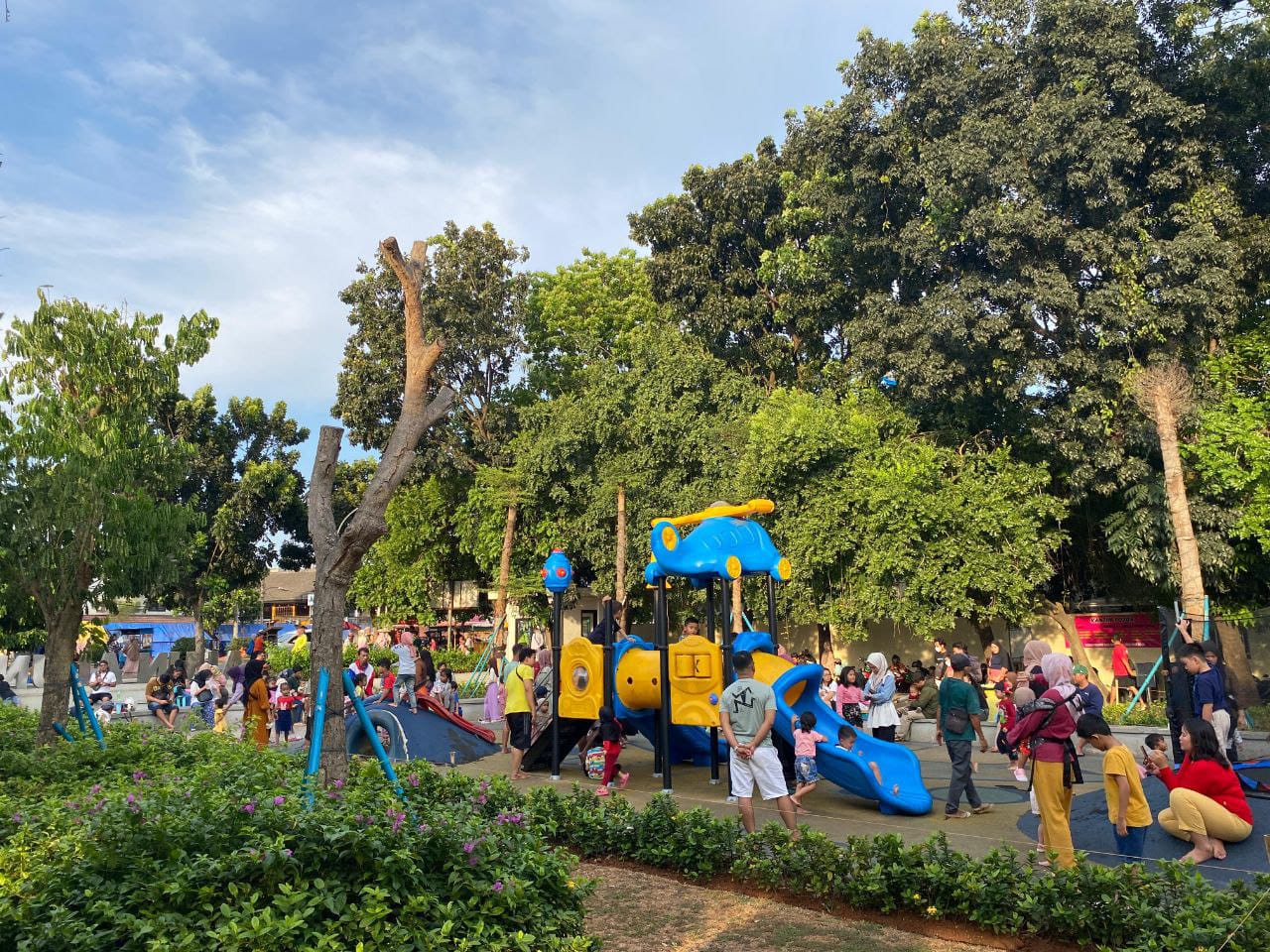 Tak Hanya Warga Lokal, Alun-alun Pamulang Turut Diminati Masyarakat Luar Tangsel