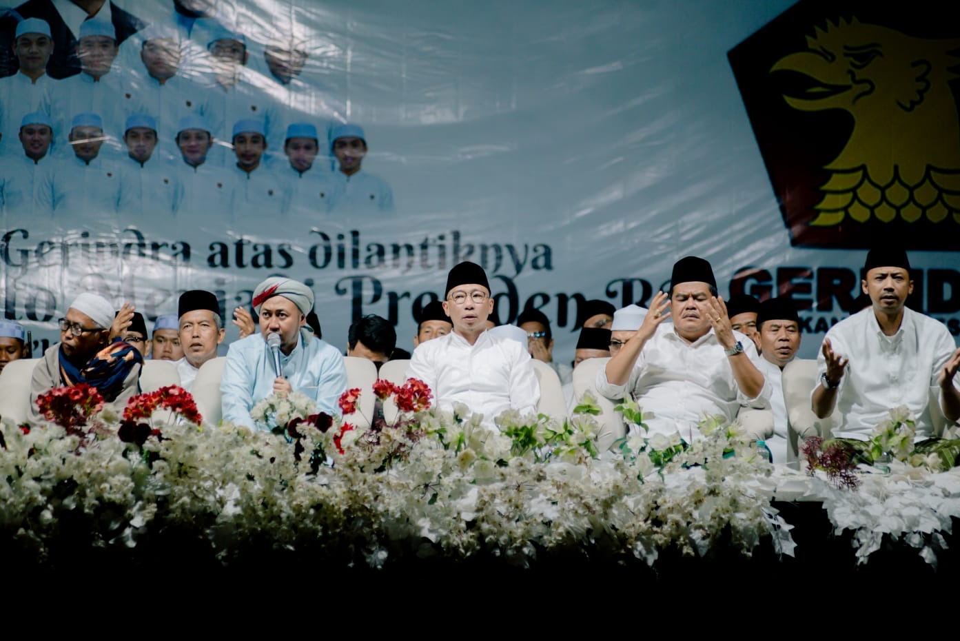 Partai Gerindra Tasyakuran Dilantiknya Prabowo Jadi Presiden RI