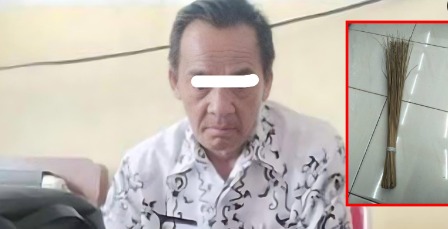 Viral ! Ayunkan Sapu Lidi ke Siswa, Guru Agama di Sultra Dilaporkan ke Polisi !