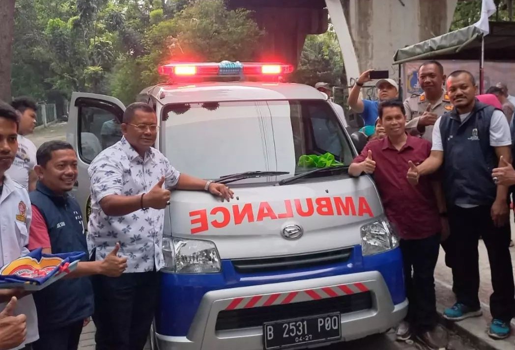 Gratis Mobil Ambulance BLA RW 05 Karang Anyar Siap Antar ke Rumah Sakit Hingga ke TPU, Dekot Apresiasi Kerja Humanity yang Kolaboratif
