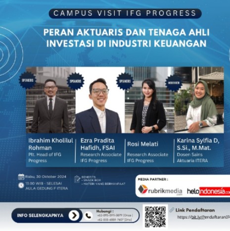 ITERA Gelar Seminar Peran Aktuaris di Industri Keuangan