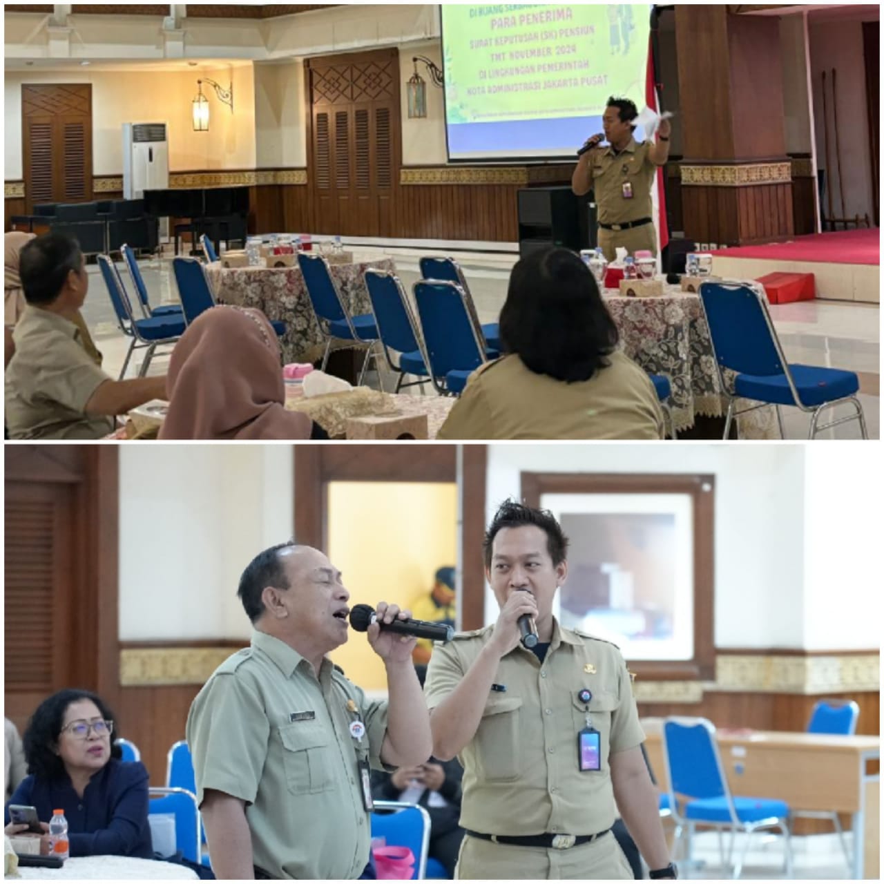   Belasan ASN Terima SK Pensiun, Wali Kota Apresiasi, Gayung Bersambut ASN Dendangkan Lagu Melankolis 