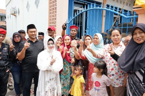 Reihana-Yodhi Blusukan Temukan Drainase Mampet di Balam