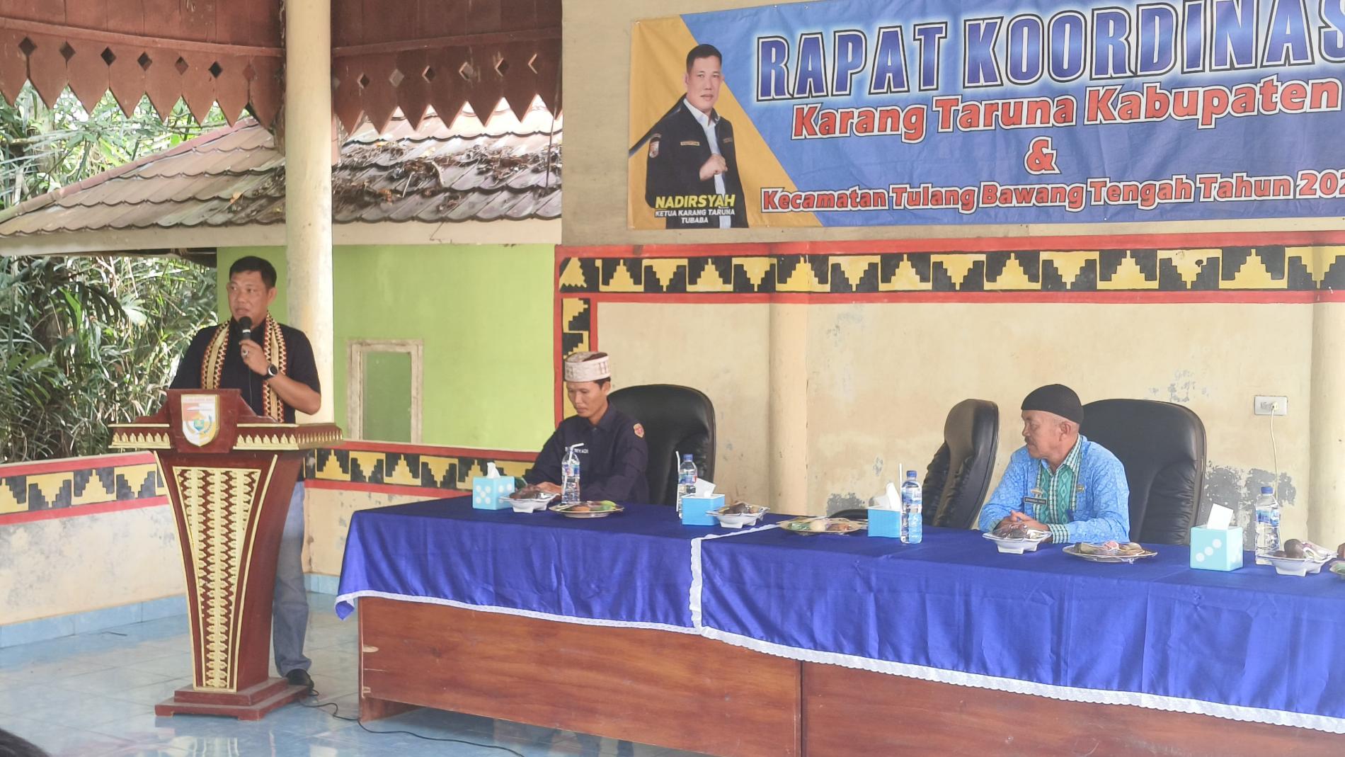 Rapat Karang Taruna, Nadirsyah: Minta Anggotanya Mempunyai Kreativitas