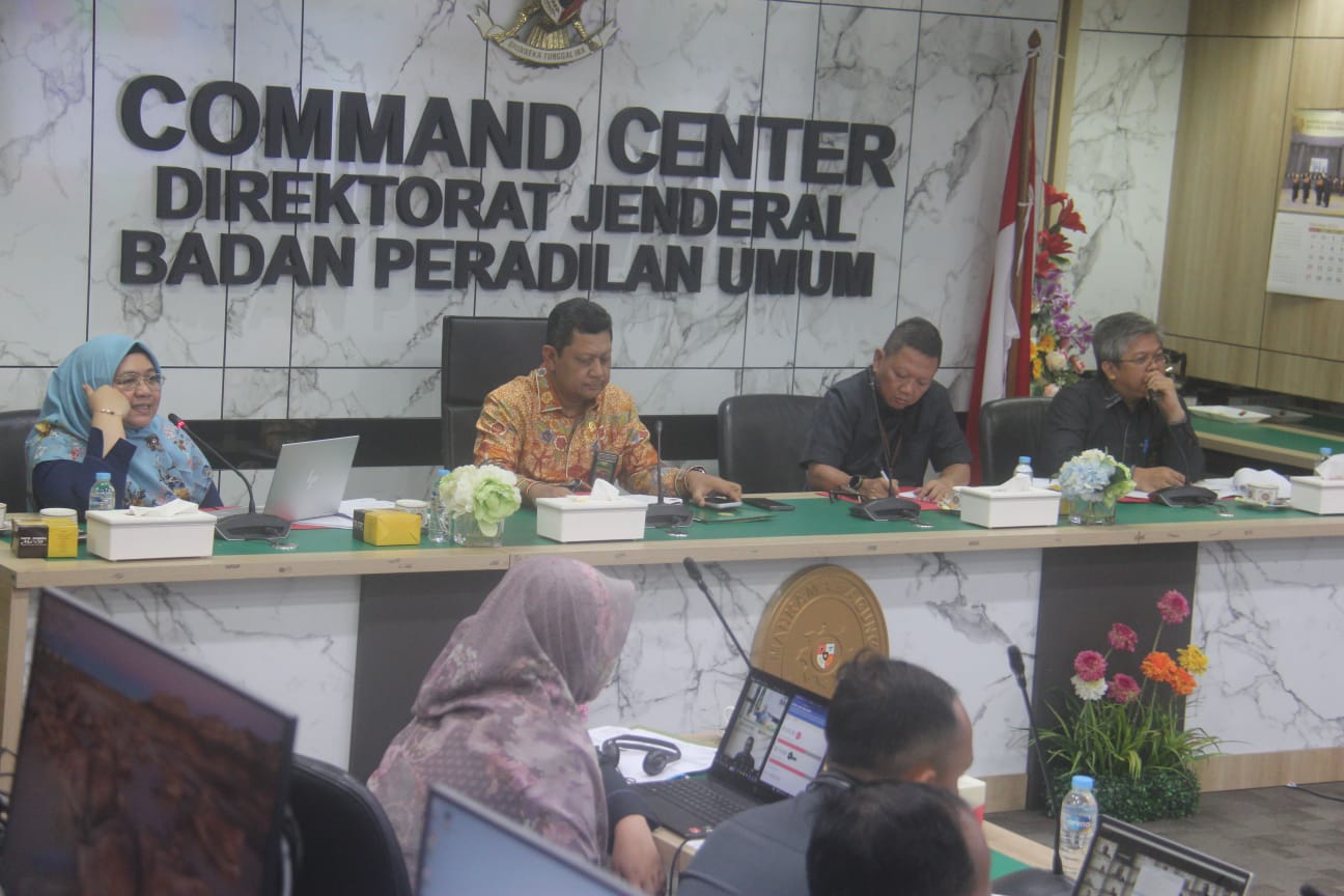 Direktur Jenderal Badilum Pimpin Penilaian Role Model Pimpinan Pengadilan Negeri 2024