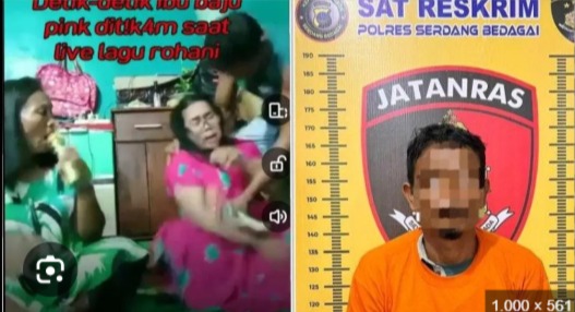 Suami Penikam Istri Saat Live Facebook Sudah Diamankan, Gunakan Pisau Potong Jeruk Untuk Lakukan Aksinya