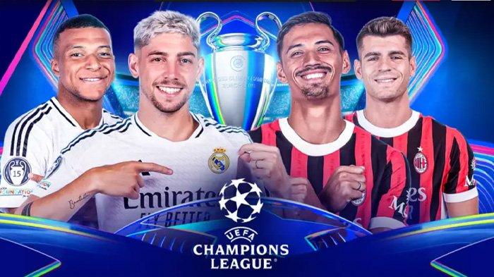 Live Streaming Champions League: Real Madrid vs AC Milan, Duel Raja dan Pangeran UCL !