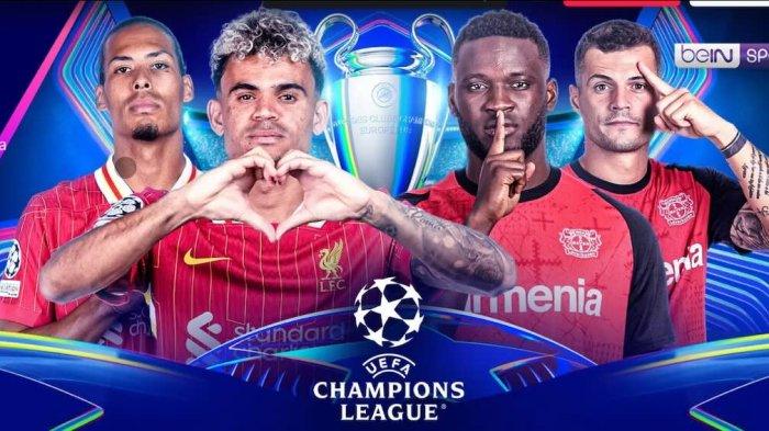 Live Streaming Champions League: Liverpool vs Bayer Leverkusen Main Dini Hari Nanti !