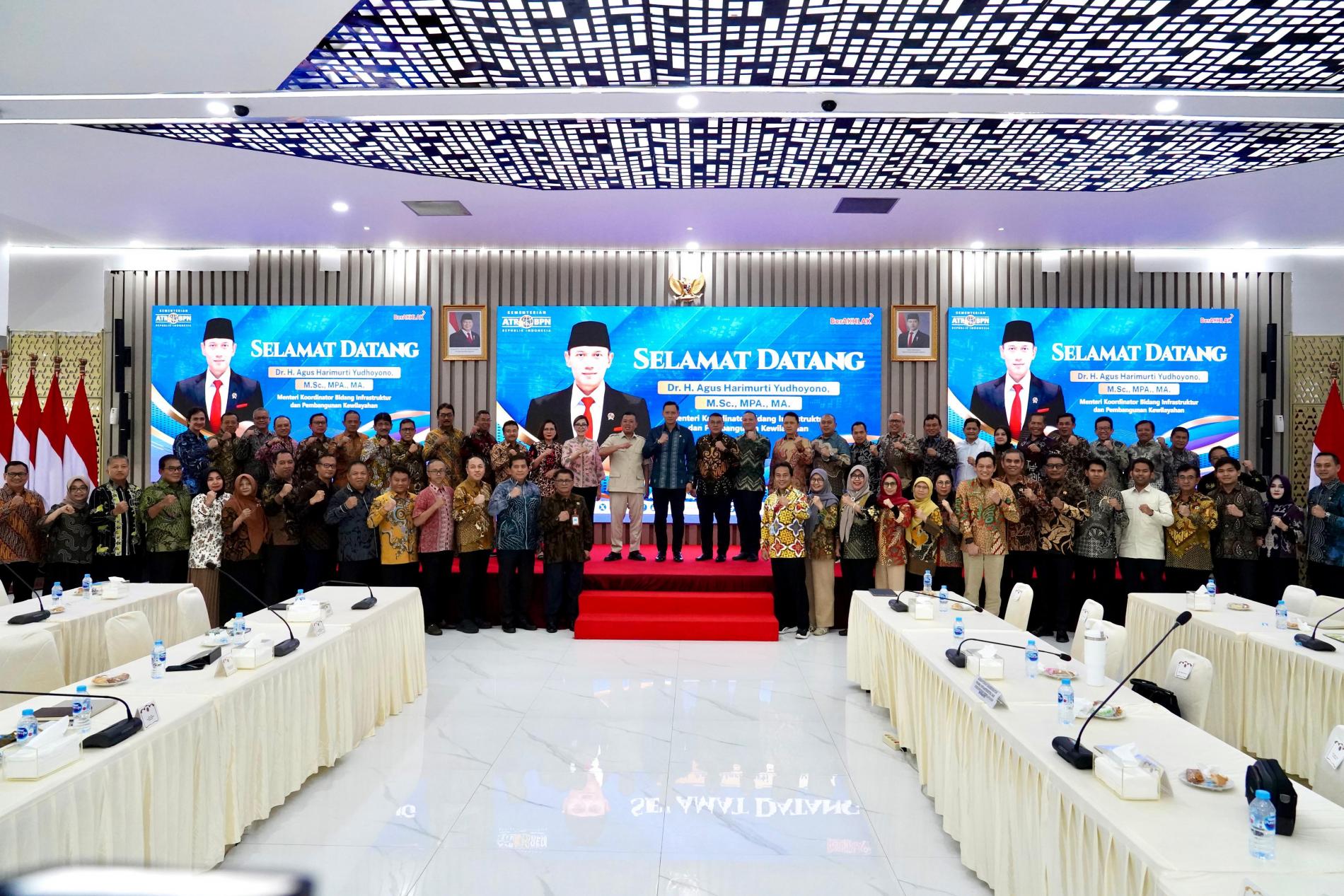Upayakan Percepatan Proses Persetujuan KKPR, Menteri Nusron Minta Dukungan Menko AHY