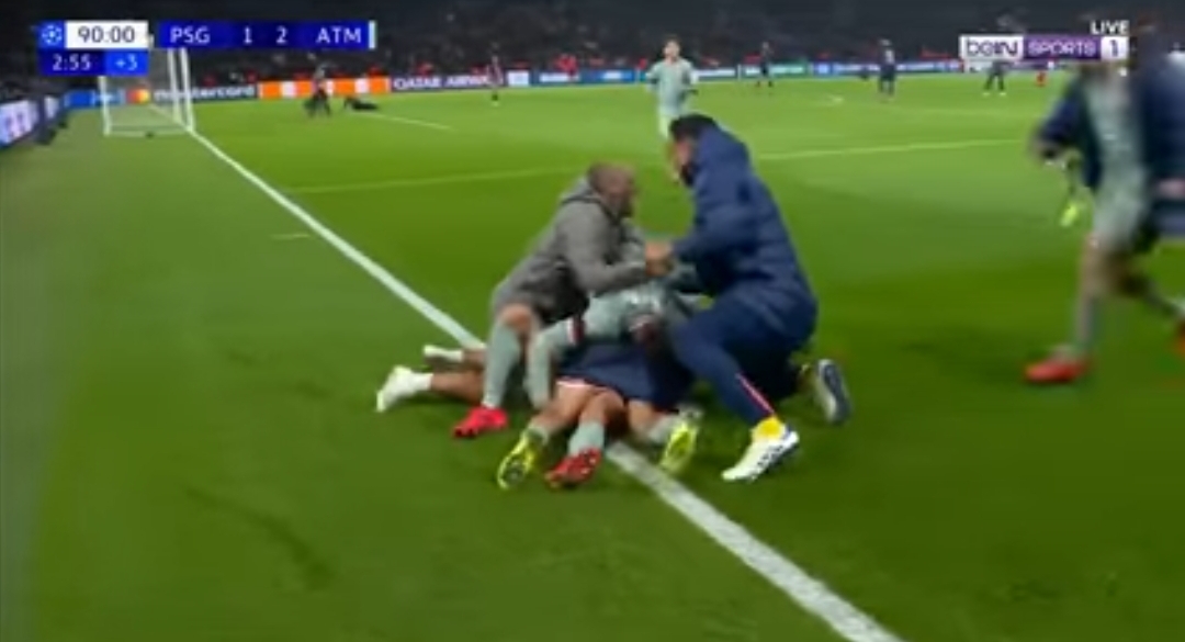 PSG Kalah di Kandang Sendiri 1-2 dari Atletico Madrid, Angel Correa Mencetak Gol Kemenangan 