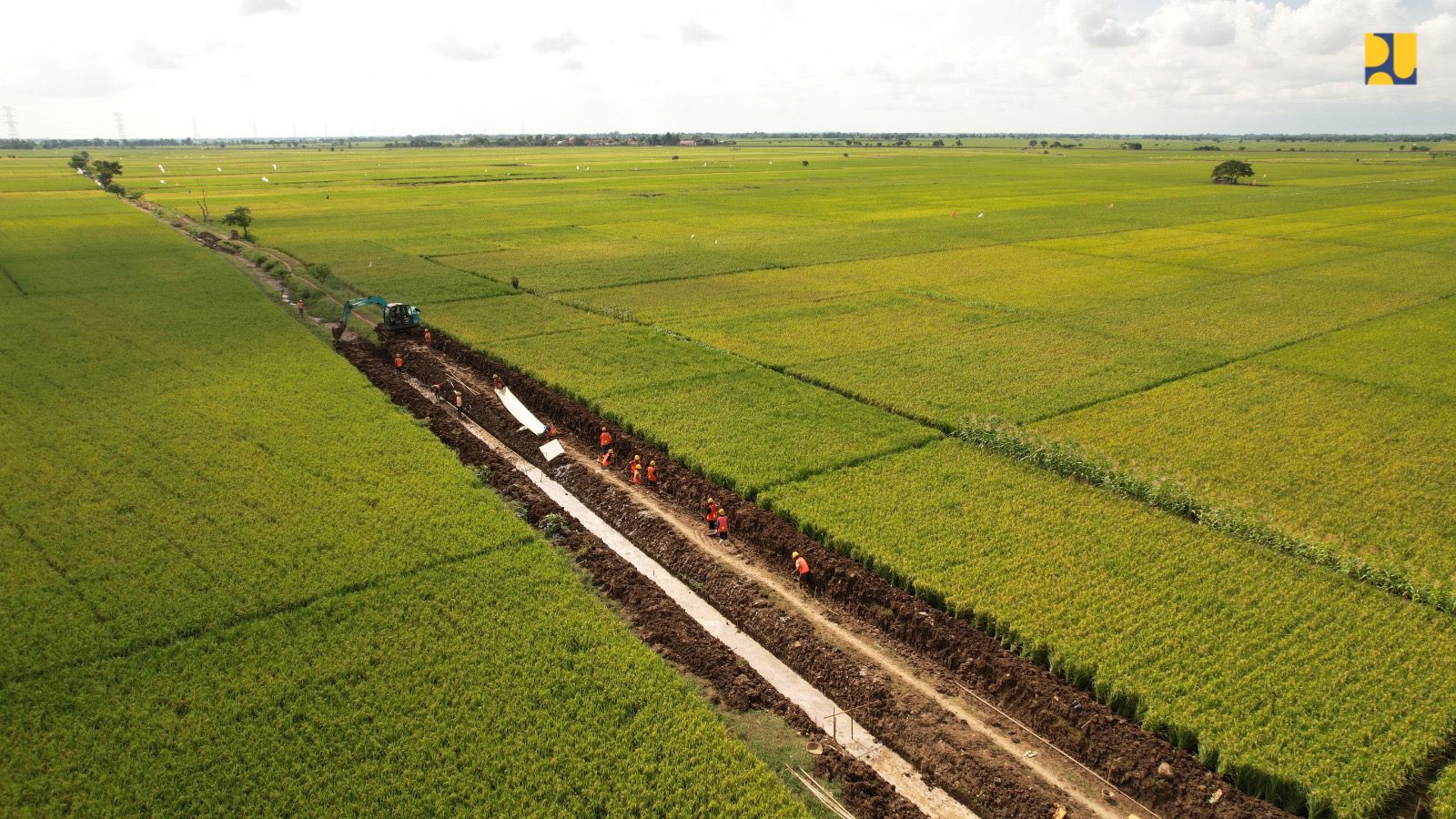 Wujudkan Swasembada Pangan, Kementerian PU Modernisasi Daerah Irigasi Rentang di Jawa Barat