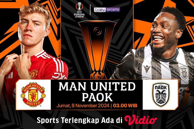 Live Streaming Liga Europa: Manchester United vs PAOK, Lawan Mudah Bagi Setan Merah ?