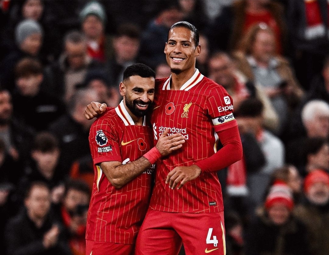 Pekan ke 11 Premier League 2024-2025 : Liverpool menang dengan skor 2-0 Lawan Aston Villa, The Reds Semakin Kokoh di Puncak Klasemen 
