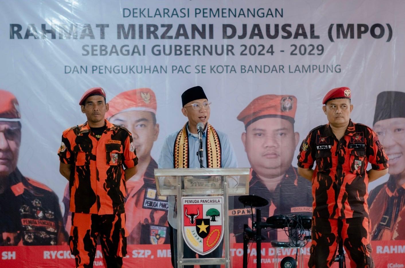 HUT ke-65 PP, Mirza Ajak Pemuda Berperan Dalam Pembangunan