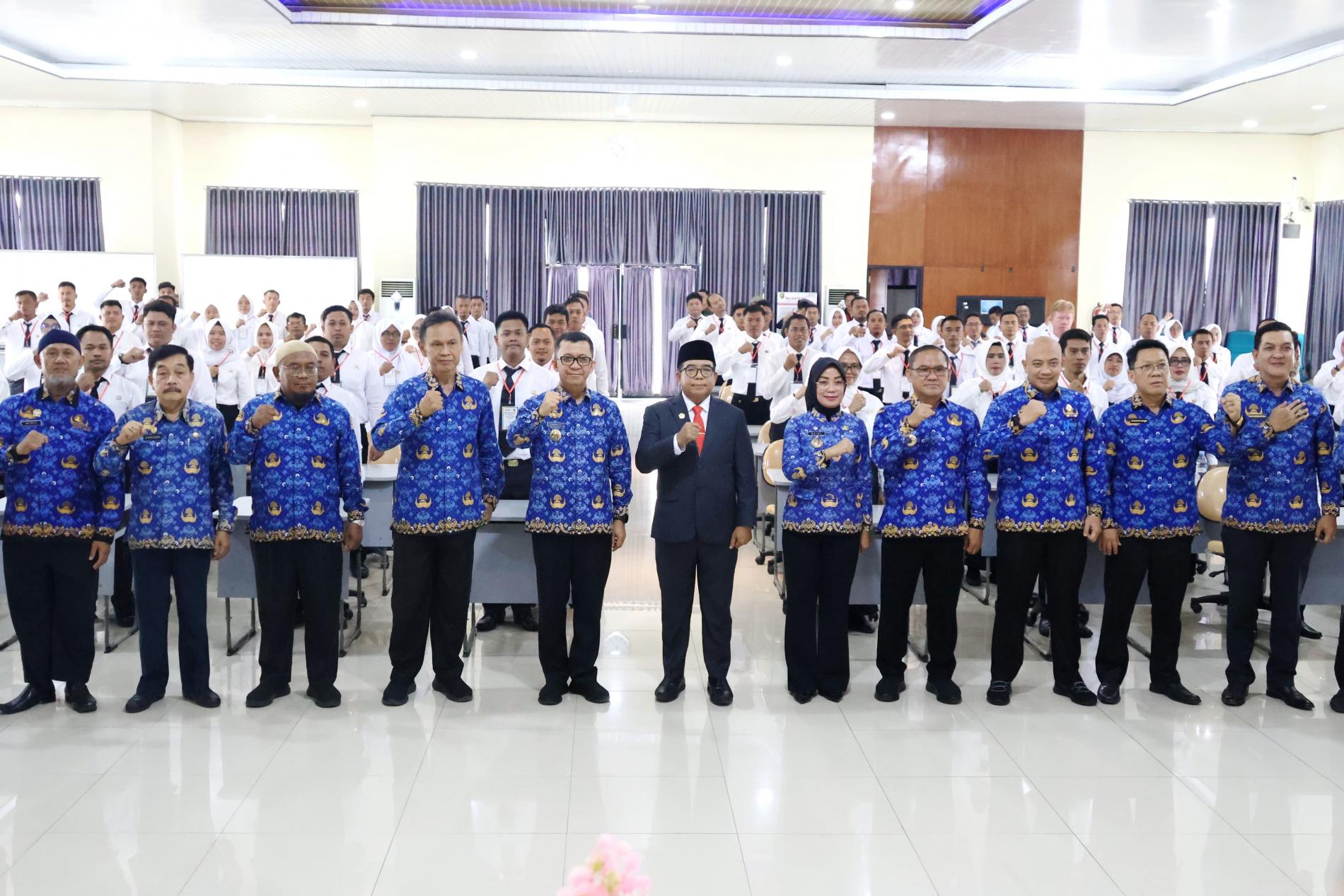 Pj. Gubernur Samsudin Buka Orientasi PPPK Angkatan V dan VI Tahun 2024, Upaya Tingkatkan Dedikasi dan Profesionalisme ASN