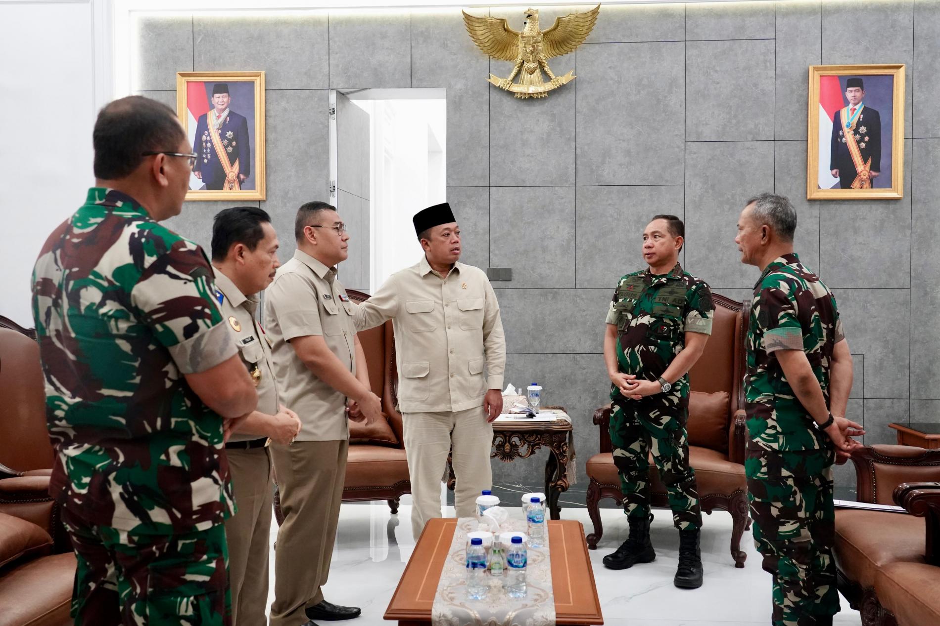 Menteri Nusron Ajak Panglima TNI Berkolaborasi Tangani Sengketa dan Konflik Pertanahan