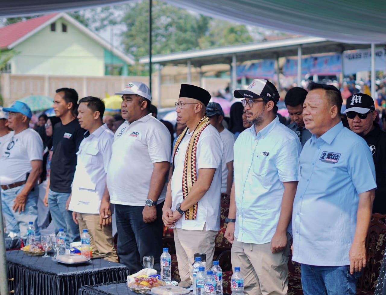 Muhlis Basri Ajak Warga Ulu Belu Dukung Mirza-Jihan