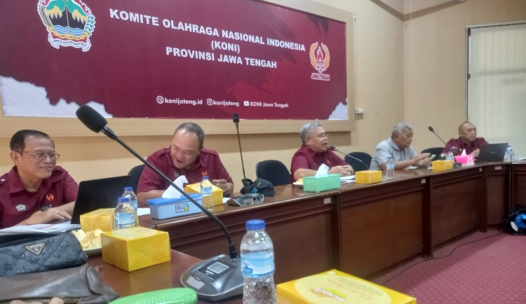 Batas Mutasi Atlet dan Penguatan Organisasi akan Digodok di Rakerprov KONI Jateng