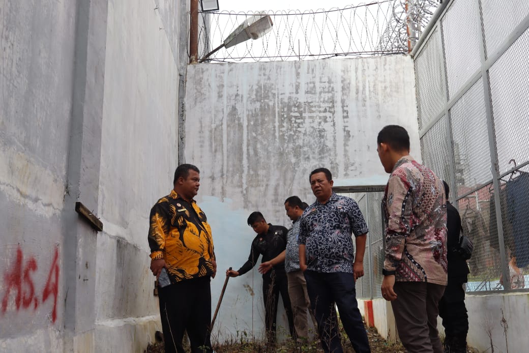 KPLP Lapas Narkotika Raya Pimpin Patroli Deteksi Dini Ganguan Keamanan