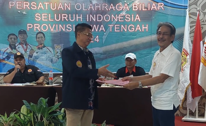 Buntat Ang Pimpin POBSI Jateng, Siap Perhatikan Peremajaan Pebiliar