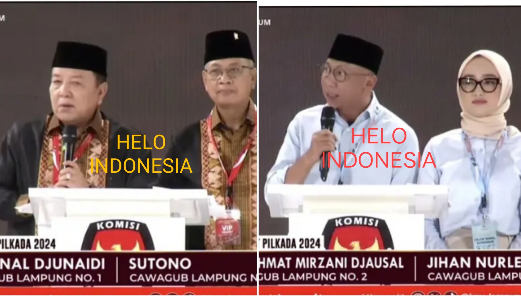 Debat Pamungkas Cakada Lampung, Kesempatan Terakhir Jatuhkan Pilihan