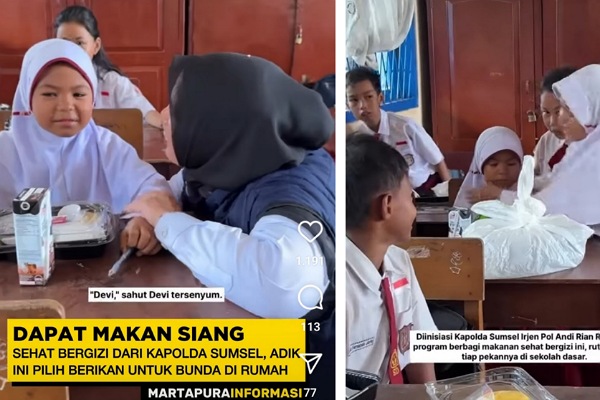 Ada Siswi SD Menolak Makan Siang Gratis, Ujungnya Mengagetkan 
