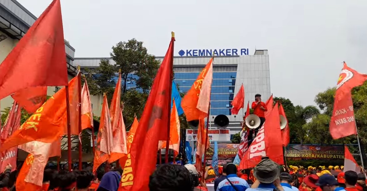 Carut marut Sistem Pengupahan Buruh, GEBRAK: Prabowo - Gibran Jangan Cuma Gimmick Belaka