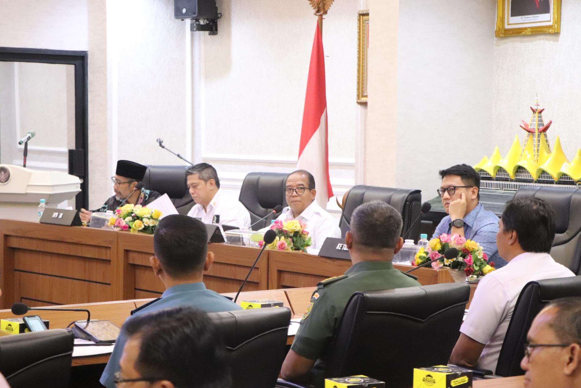 Pj. Gubernur Lampung Sambut Kunjungan Kerja BAP DPD RI ke Provinsi Lampung, Bahas Transparansi dan Penyelesaian Sengketa