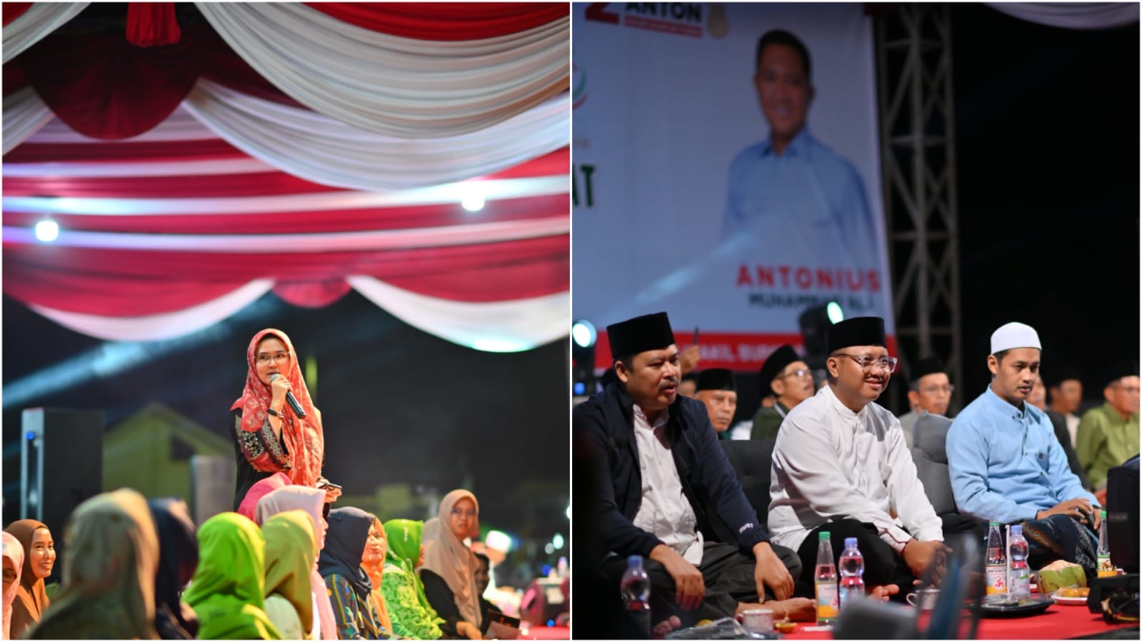 Dihadiri Puluhan Ribu Pendukung, Cabup Nanda Tutup Kampanye Dengan Bershalawat