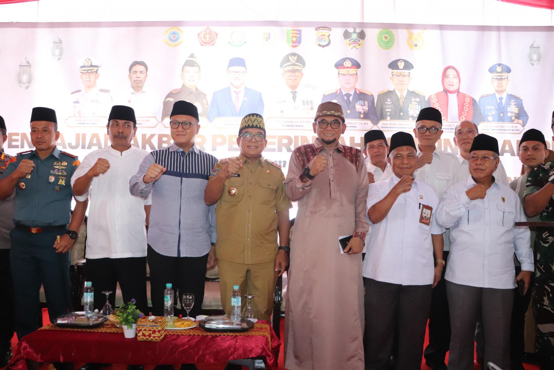Pemprov Lampung Gelar Pengajian Akbar dan Doa Bersama untuk Pilkada 2024 yang Aman dan Damai